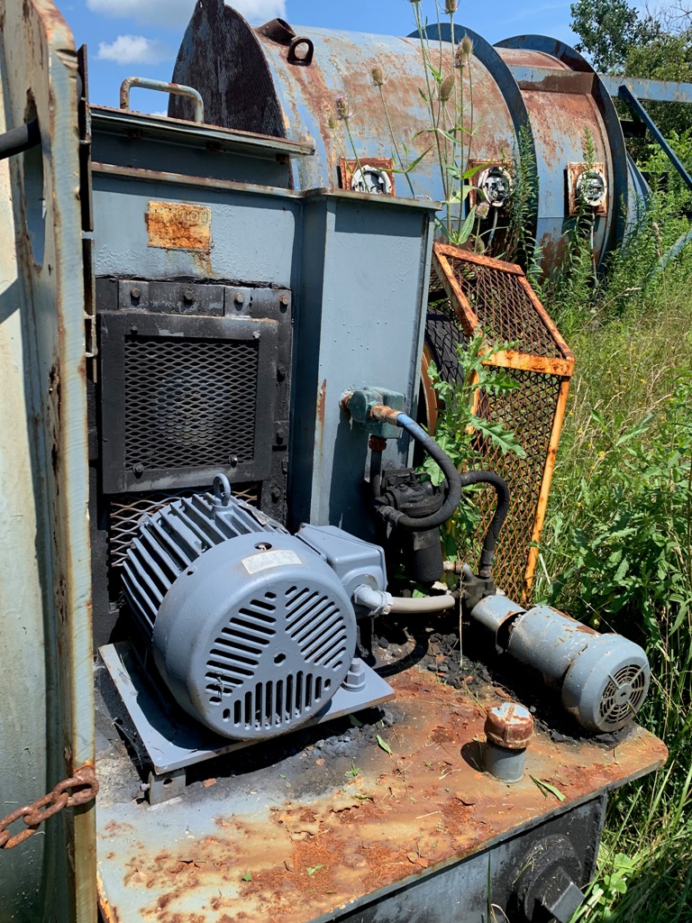 McNally-Wedag A-250 vibrating screen coal dryer, CS.