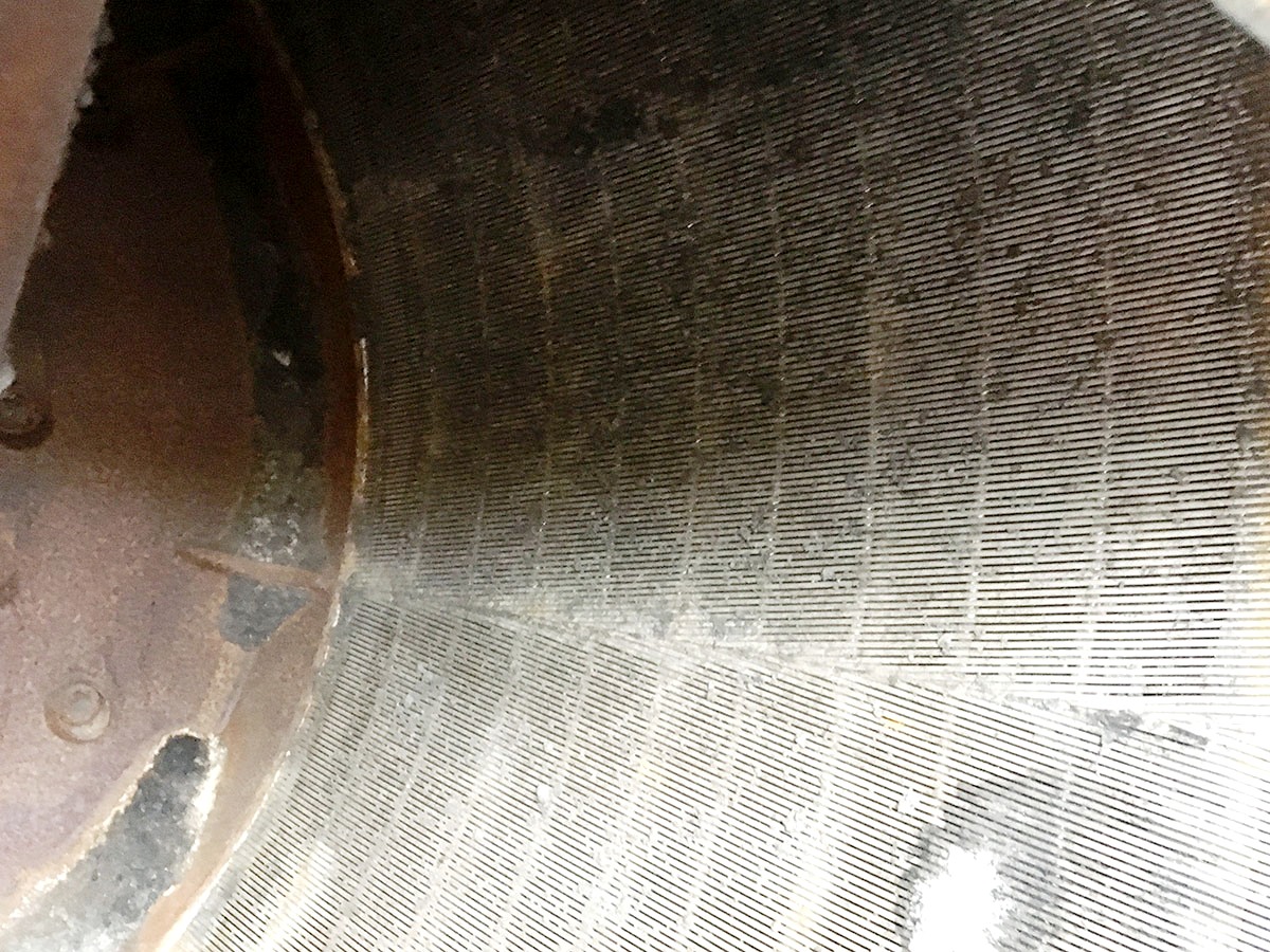 McNally-Wedag A-250 vibrating screen coal dryer, CS.