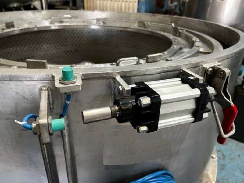 Comteifa FT-12-BG perforate basket centrifuge, 316L SS.