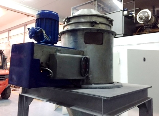 Guinard C-20 continuous screening centrifuge, 316SS.