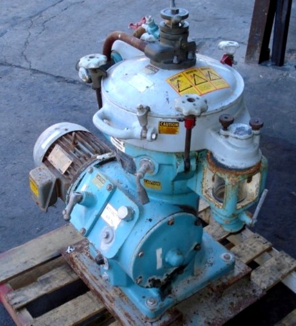 Alfa-Laval MAB 204S-24-60 oil purifier, SS.