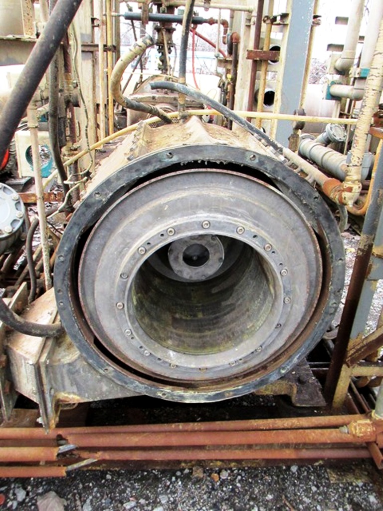 (3) Krauss-Maffei SZ 30L pusher centrifuges, 316SS.