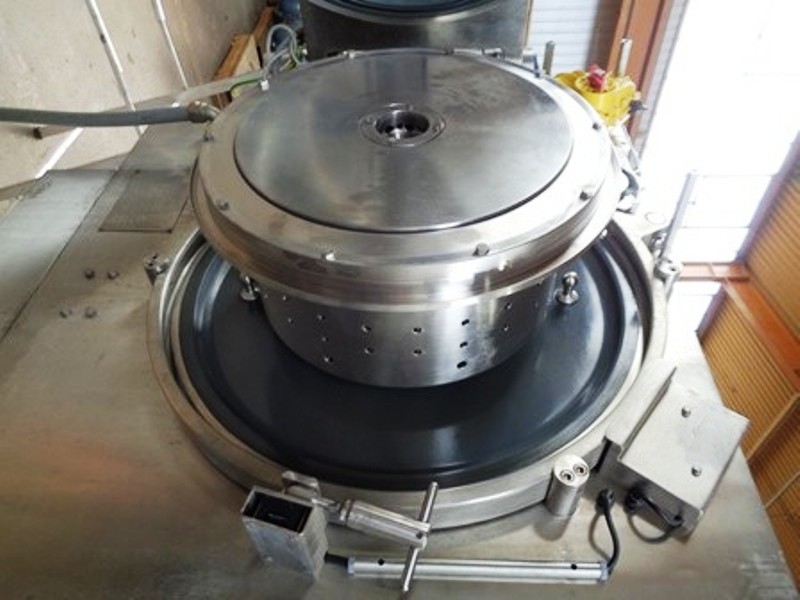 Comi-Condor HT 450 GMP inverting filter centrifuge, Hastelloy C22.