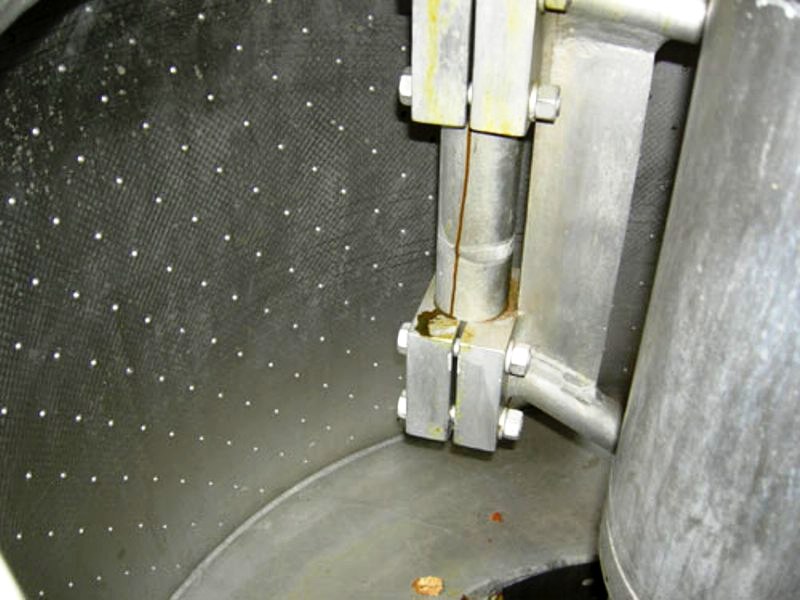 (2) ATM 48 x 30 perforate basket centrifuges, Hastelloy C276.