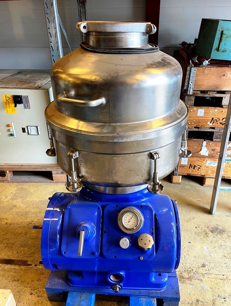 (3) Alfa-Laval FESX 412S-34 nozzle centrifuges, 316SS.