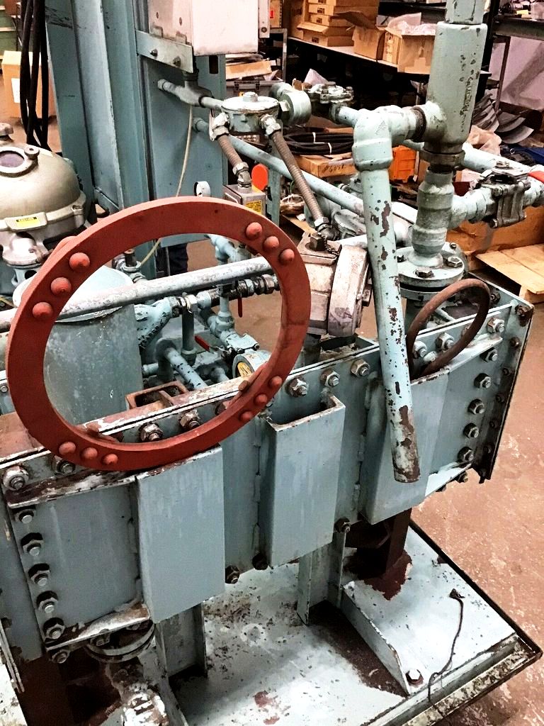 Alfa-Laval MAB 104B-24-60 oil purifier skid, SS.