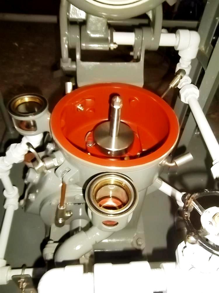 Alfa-Laval MAB 104B-14/24 oil purifier skid, SS.