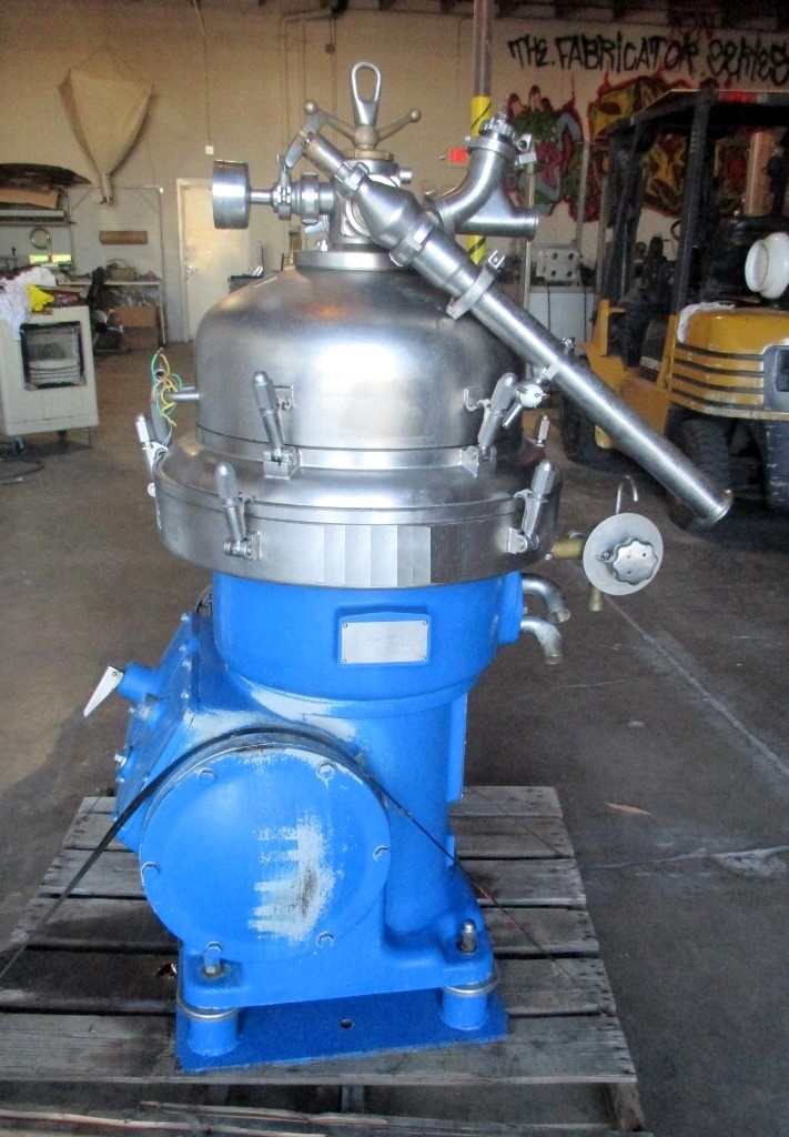 Alfa-Laval MRPX 207 SGV-34-60 clarifier centrifuge, 316SS.