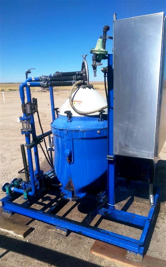 Alfa-Laval WHPX 513 TGD-20 oil purifier skid, SS.