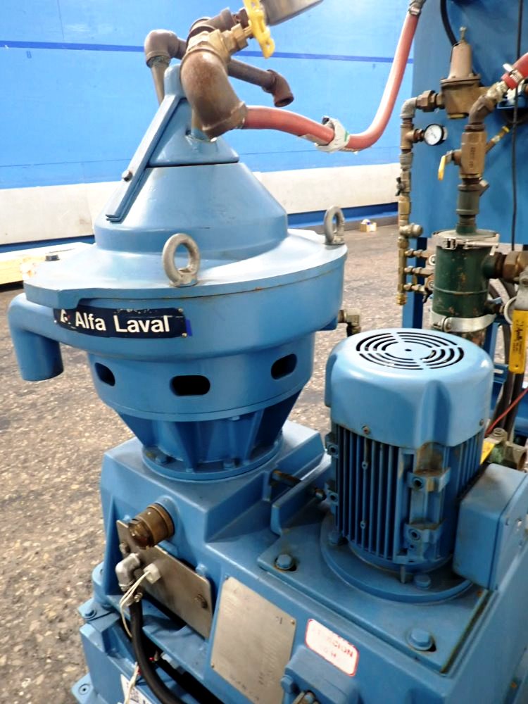 Alfa-Laval WSPX 403 TGP-61G purifier/concentrator, 316SS.