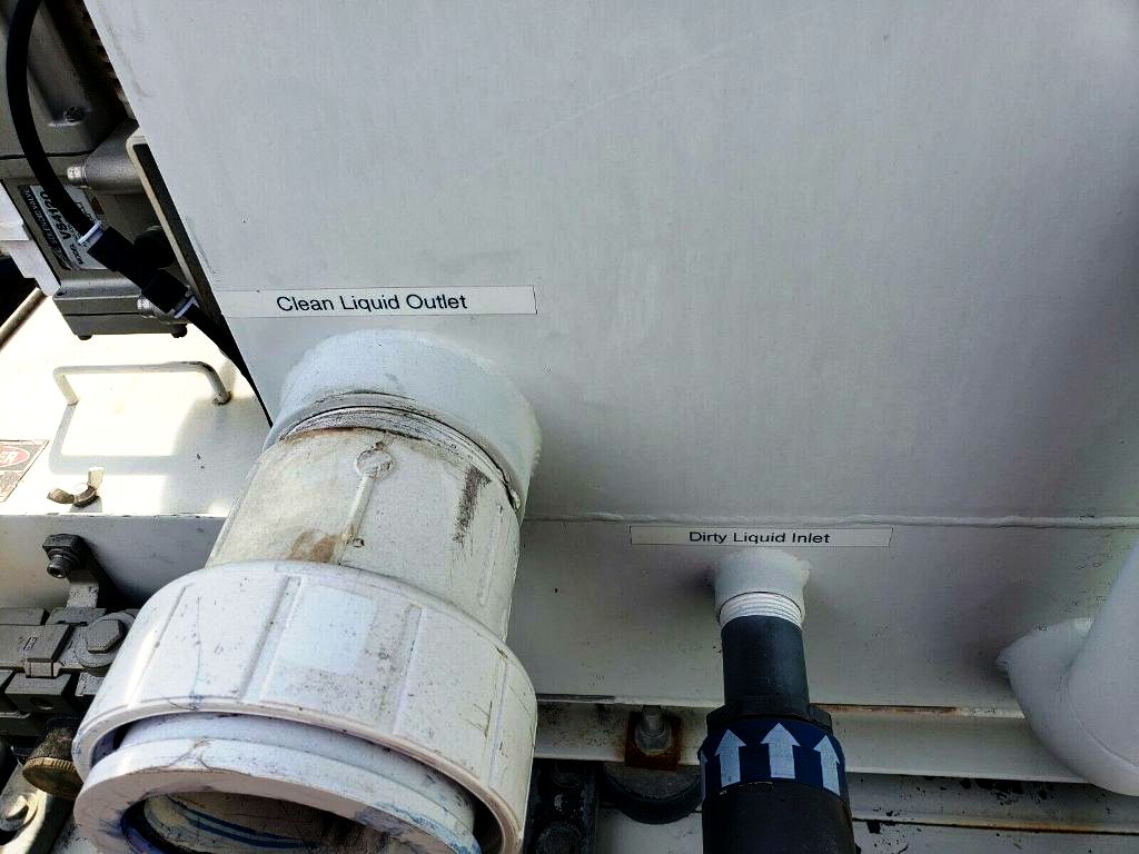 Microseparator CF-65G2 coolant clarifier, 304SS.