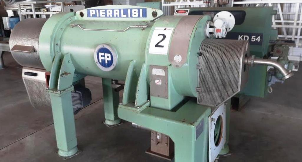 (2) Pieralisi FP 600 RS decanter centrifuges, 316SS.