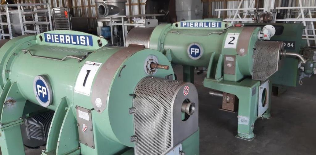 (2) Pieralisi FP 600 RS decanter centrifuges, 316SS.