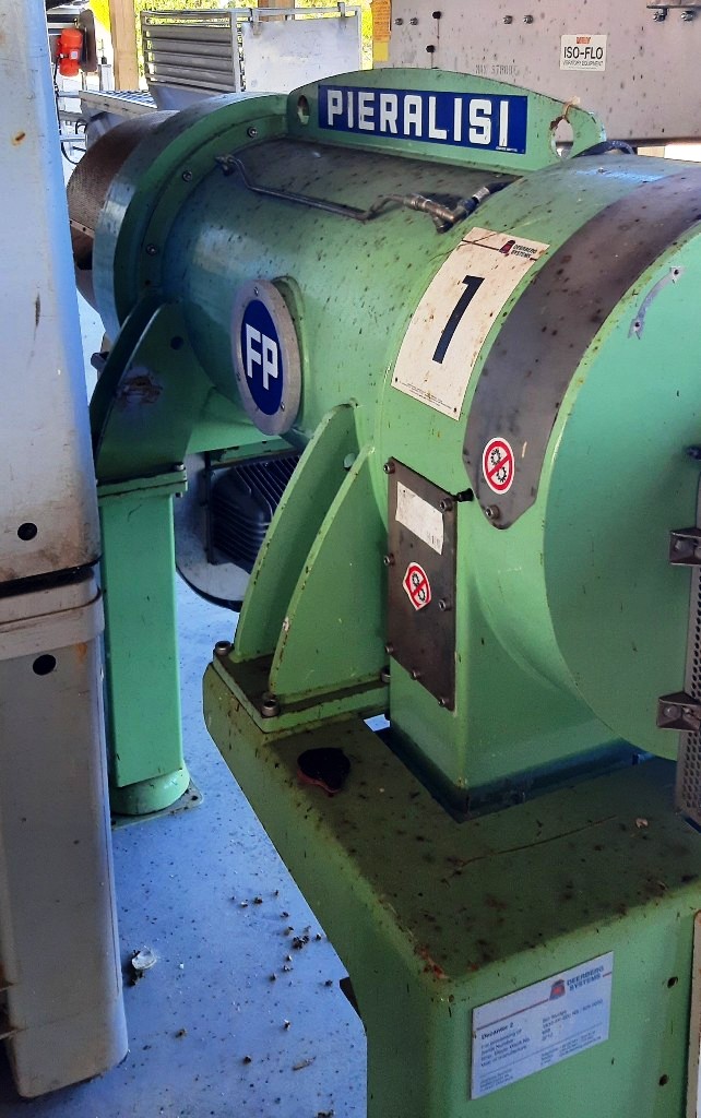 (2) Pieralisi FP 600 RS decanter centrifuges, 316SS.