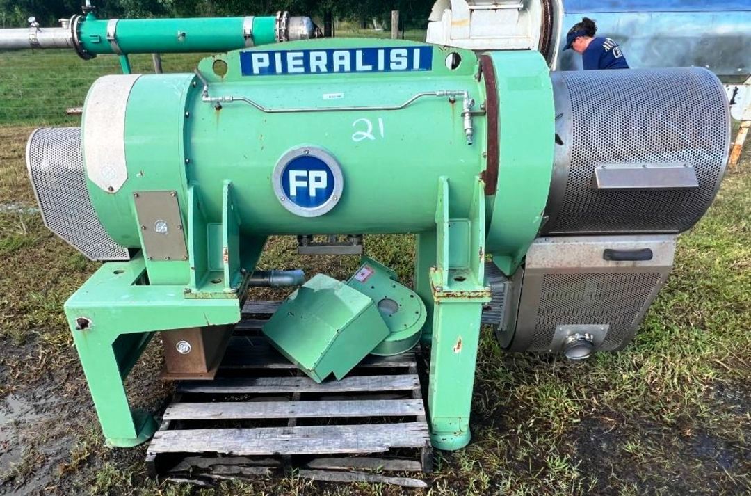 (2) Pieralisi FP 600 RS decanter centrifuges, 316SS.