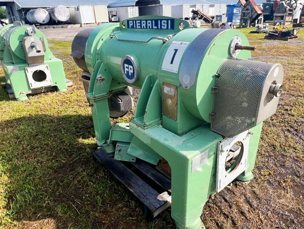 (2) Pieralisi FP 600 RS decanter centrifuges, 316SS.
