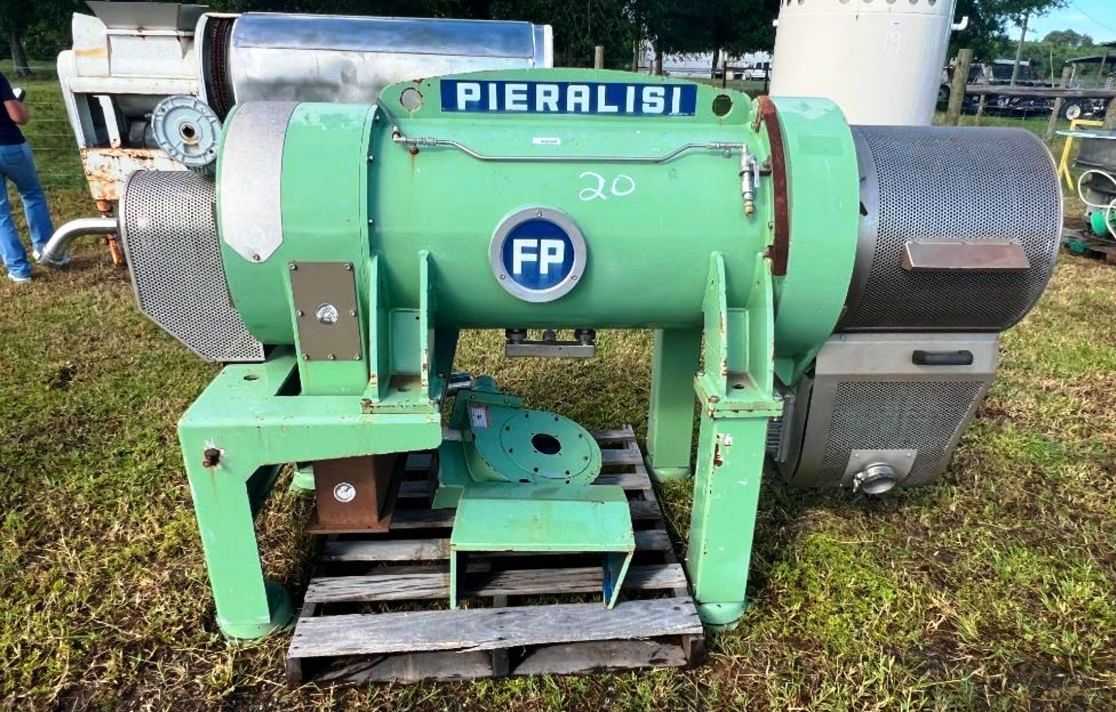 (2) Pieralisi FP 600 RS decanter centrifuges, 316SS.