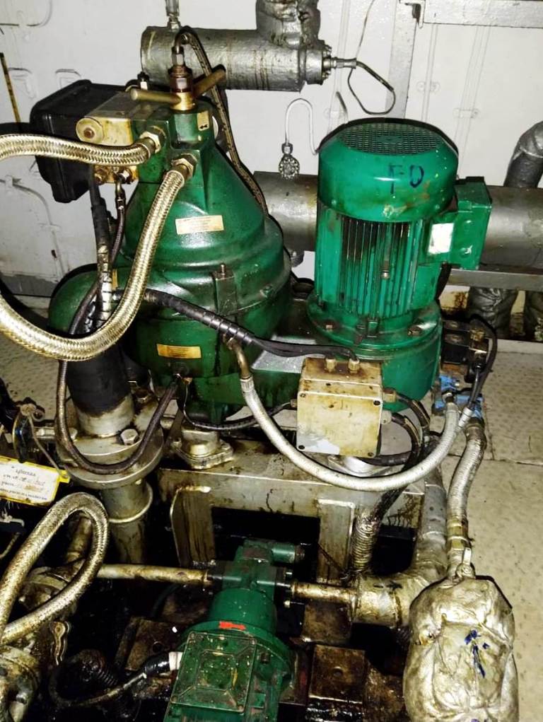 (3) Westfalia OSE 5-0136-037/5 fuel oil purifiers, SS.