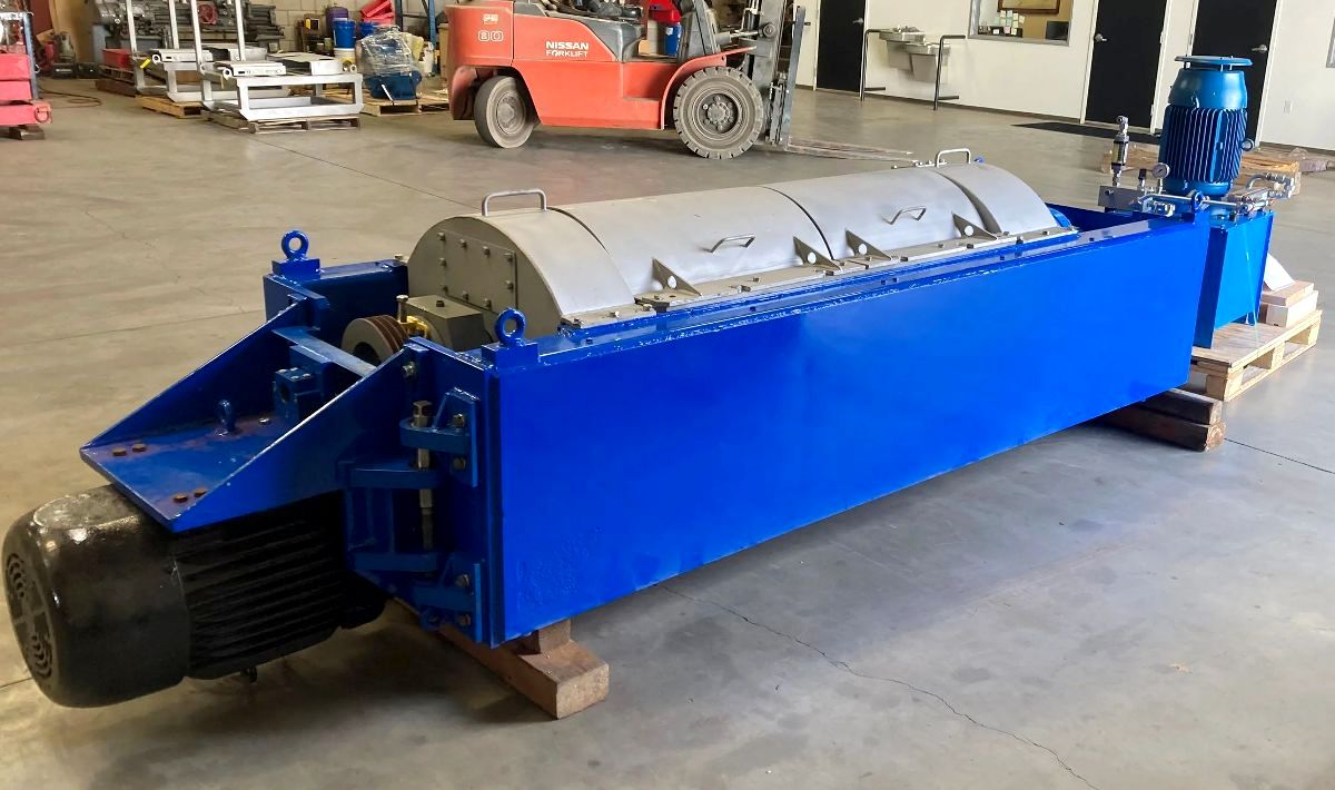 Centrisys CS 18-4 tricanter centrifuge, 316SS.